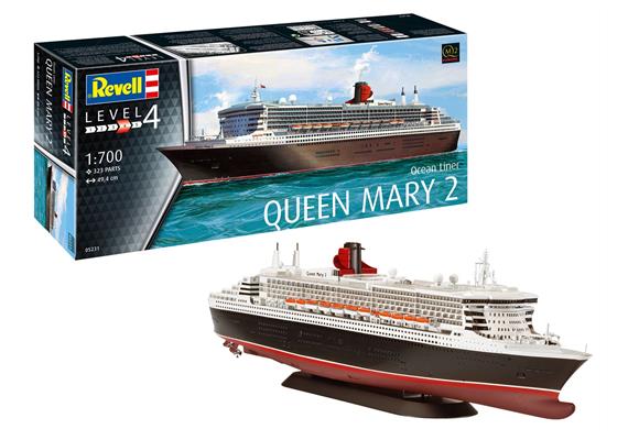 Revell 05231 Queen Mary 2 - Massstab 1:700 | Bild 1