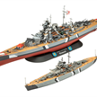 Revell 05637 Geschenkset The Legendary Bismarck - Massstab 1:700 und 1:1200 | Bild 1