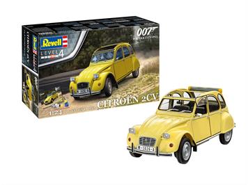 Revell 05663 Gift Set James Bond Citroen 2 CV - Massstab (1:24)