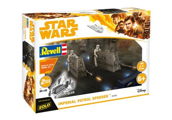 Revell 06768 STAR WARS "Imperial Patrol Speeder" mit Sound | Bild 1