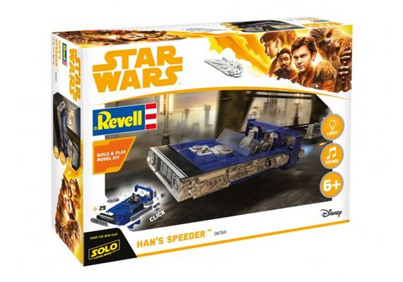 Revell 06769 STAR WARS "Han's Speeder" mit Licht und Sound | Bild 1