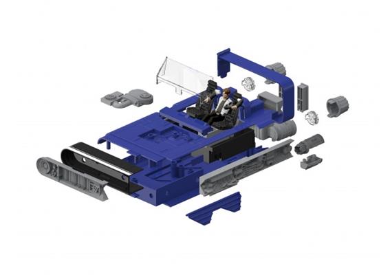 Revell 06769 STAR WARS "Han's Speeder" mit Licht und Sound | Bild 5