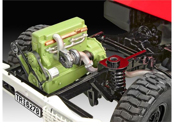 Revell 07512 Mercedes-Benz Unimog U 1300 L TLF 8/18 - Massstab 1:24 | Bild 6