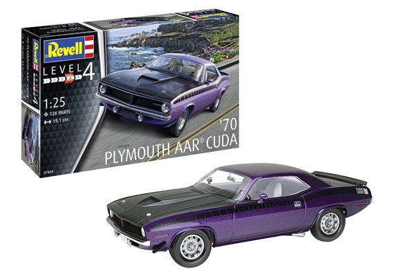 Revell 07664 1970 AAR Cuda 1:25 | Bild 1
