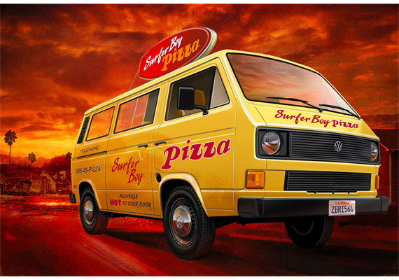 Revell 07725 „Stranger Things“ Argyle’s VWT3 Surfer Boy Pizza V - Massstab 1:25 | Bild 6