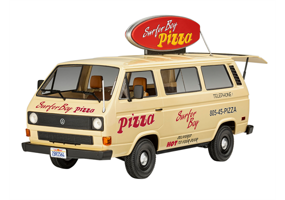 Revell 07725 „Stranger Things“ Argyle’s VWT3 Surfer Boy Pizza V - Massstab 1:25 | Bild 2