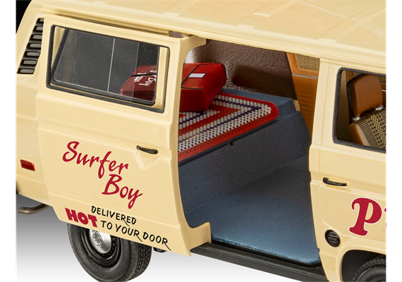Revell 07725 „Stranger Things“ Argyle’s VWT3 Surfer Boy Pizza V - Massstab 1:25 | Bild 4