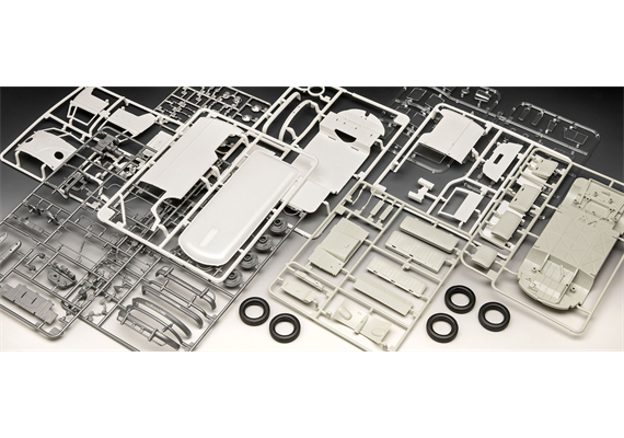 Revell 07726 VW T1 panel van (Gulf Decoration) - Massstab 1:24 | Bild 6