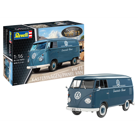 Revell 07742 VW T1 Panel Van - 75 Years of the VW T1 - Massstab 1:16