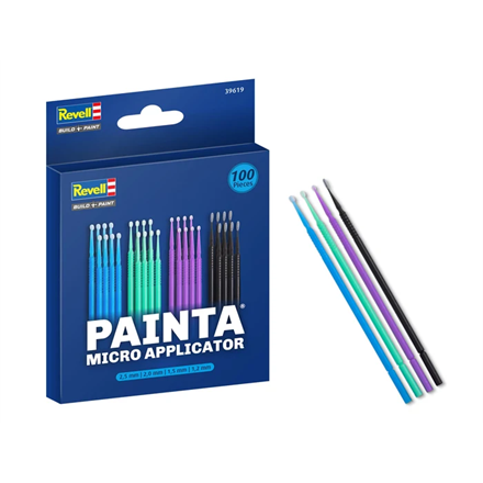 Revell 39619 Micro Applicator - 100pcs - 2.5 mm - 2.0 mm - 1.5 mm