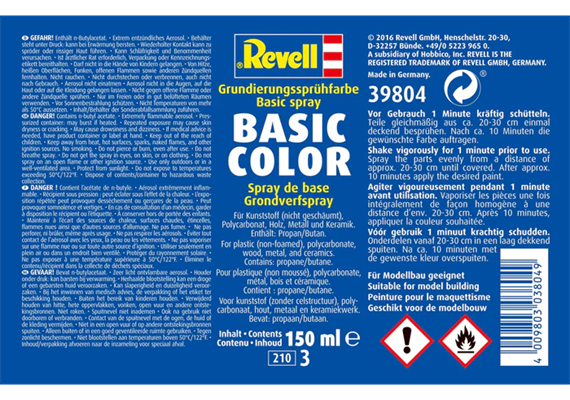 Revell 39804 "Basic Color" Spray Primer, 150 ml | Bild 2