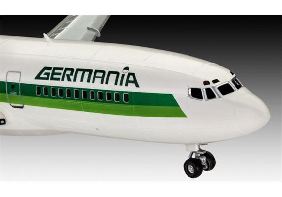 Revell 63946 Modell Set Boeing 727-100 Germania 1:144 mit Farben, Leim und Pinsel | Bild 2