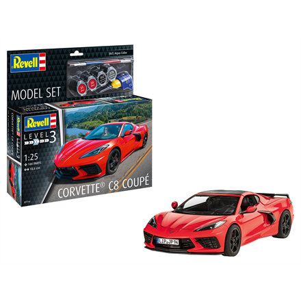 Revell 67714 Model Set Corvette® C8 Coupé - Massstab 1:25