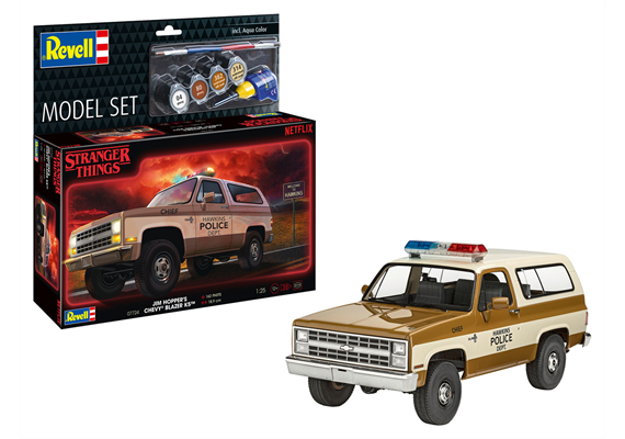 Revell 67724 Model Set "Stranger Things" Chevrolet K5 Blazer - Massstab 1:25 | Bild 1