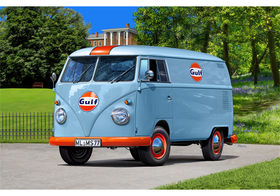 Revell 67726 Model Set VW T1 panel van (Gulf Decoration) - Massstab 1:24 | Bild 3