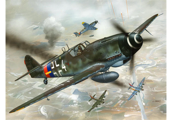 Revell 74160 Starter Kit Messerschmitt Bf-109 - Massstab 1:72 | Bild 3