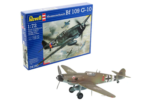 Revell 74160 Starter Kit Messerschmitt Bf-109 - Massstab 1:72 | Bild 1