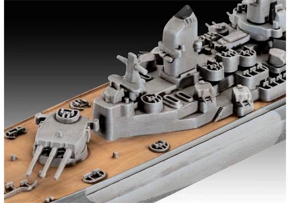 Revell 75183 Starter Kit Battleship USS New Jersey - Massstab 1:1200 | Bild 3