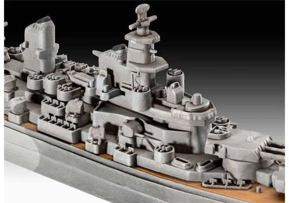 Revell 75183 Starter Kit Battleship USS New Jersey - Massstab 1:1200 | Bild 4