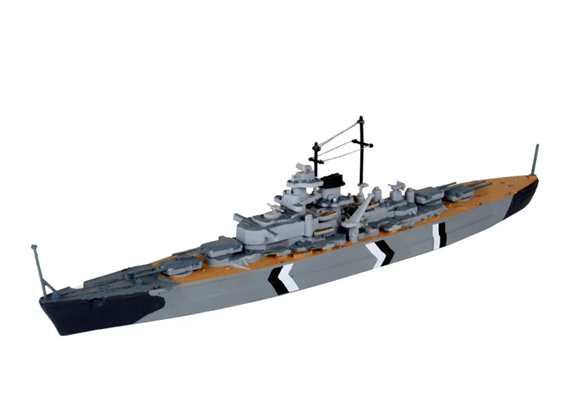 Revell 75802 Starter Kit Bismarck - Massstab 1:1200 | Bild 1