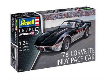 Revell 07646 78 Corvette indy Pace Car