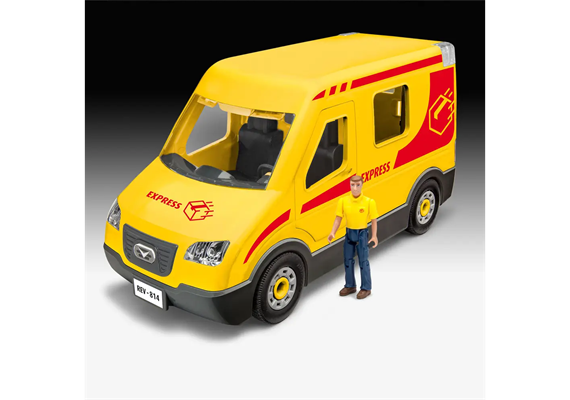 Revell Junior Kit 00814 Paketdienst mit Figur - Massstab 1:20 | Bild 6