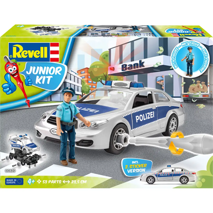 Revell Junior Kit 00820 Polizeiauto mit Figur - Massstab 1:20