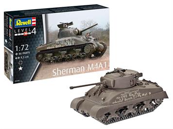Revell 03290 Sherman M4A1, Maßstab: 1:72