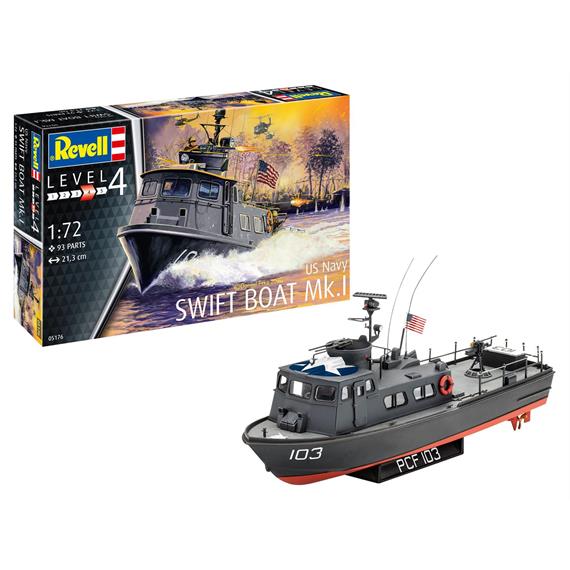 Revell 05176 US Navy Swift Boat MkI, Massstab 1:72