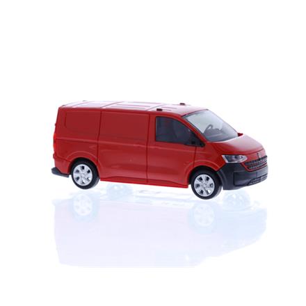Rietze 11711 Volkswagen Transporter Kasten KR FD intensive red - H0 (1:87)