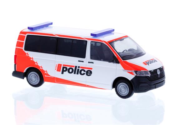 Rietze 53909 Polizei Wallis Volkswagen T6.1 - H0 (1:87)