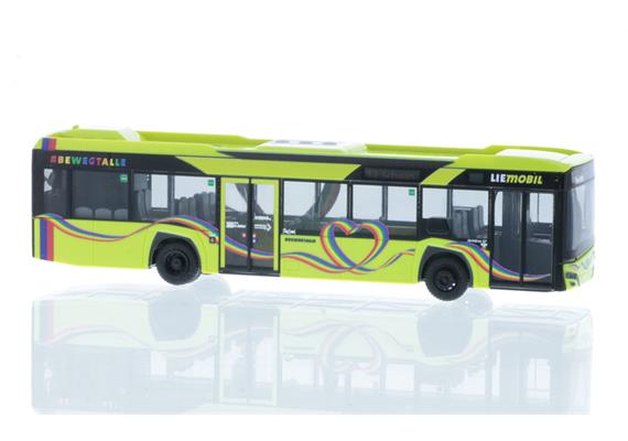 Rietze 77213 Solaris Urbino 12 ´19 Liemobil Regenbogenbus (FL) - H0 (1:87)