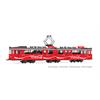 Rivarossi 2861D Strassenbahn DUEWAG GT6, "Coca Cola"-Lackierung, DCC digital (Zimo) - H0