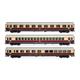 Rivarossi HR4373 DB 3er-Set TEE Bavaria (Apmz Avmz + ARDm) rot/beige Ep.IV - H0 (1:87)