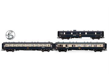 Rivarossi HR4390 CIWL 3-teil. Set Edelweiss Pullman Express "Côte d´Azur/Étoile du Nord"