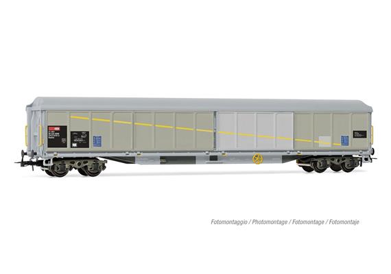 Rivarossi HR6650 SBB 2-teiliges Set 4-achsiger Schiebewandwagen Habils mit Flicken, Ep. V | Bild 3