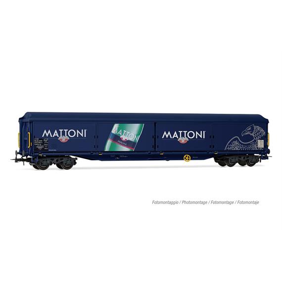 Rivarossi HR6651 CH-AHD, 4-achsiger Schiebewandwagen Habils-vy, MATTONI - H0 (1:87)