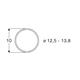 Roco 40066 Haftringsatz DC 12,5 - 13,8 mm, 10 Stück - H0 (1:87)