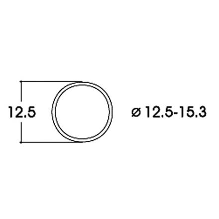 Roco 40075 Haftringsatz AC 12.5-15.3mm, Inhalt 10 Stück - H0 (1:87)