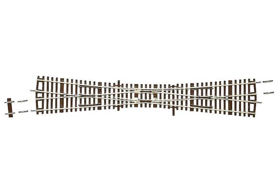 Roco 42493 Line 2,1 mm einfache Kreuzungsweiche EKW 10° - H0 (1:87)