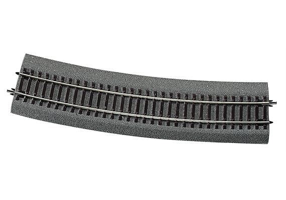 Roco 42528 Gegenbogen R10, Radius 888 mm, Bogenwinkel 15° - H0 (1:87)