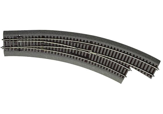 Roco 42571 Bogenweiche rechts BWR R5/6 (Gummibettung)