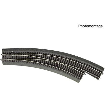 Roco 42575 Bogenweiche rechts BWR R5/6 (Gummibettung) - H0 (1:87)