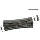 Roco 42595 Doppelkreuzungsweiche DKW15 für Handbetrieb, mit Bettung - H0 (1:87)