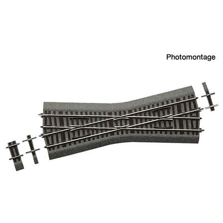 Roco 42596 Kreuzung K15 mit Bettung - H0 (1:87)