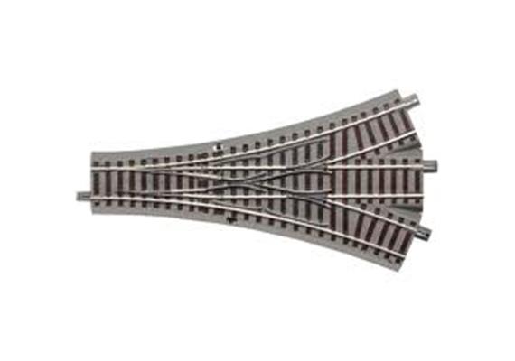 Roco 61160 GEOline Dreiwegweiche symmetrisch für Handbetrieb - H0 (1:87)