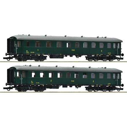 Roco 6200037 2-tlg. Set 2: Schnellzugwagen, CSD - H0 (1:87)