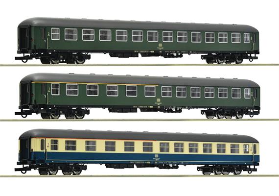 Roco 6200053 3-tlg. Set 3: D 377 „Hispania-Express“, DB - H0 (1:87)