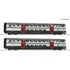 Roco 6200217 2-teiliges Set: SBB Doppelstockwagen IC 2000 B, 2. Klasse - H0 (1:87)