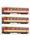 Roco 6240004 3-tlg. Set: Personenwagen, ÖBB - H0e